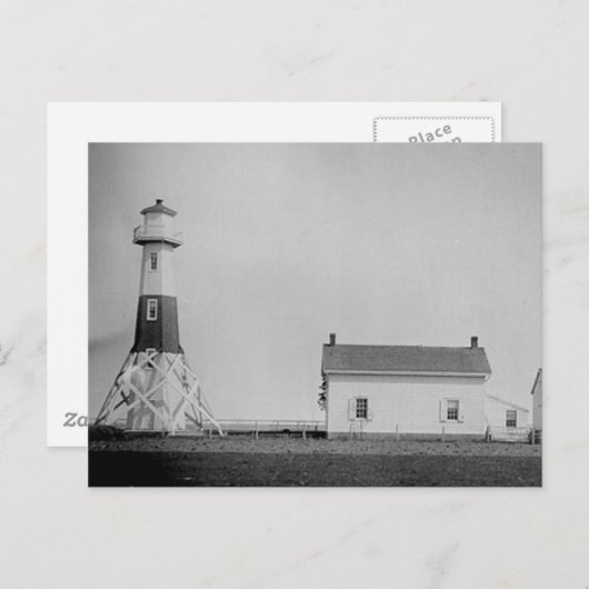 Elm Tree Beacon Lighthouse Postkarte (Vorne/Hinten)