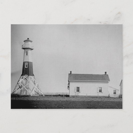 Elm Tree Beacon Lighthouse Postkarte (Vorderseite)