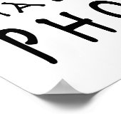 Elm und Lamppost Poster (Ecke)