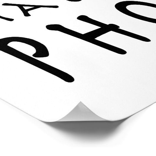 Elm und Lamppost Poster (Ecke)