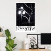 Elm und Lamppost Poster (Heimbüro)