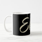 Elmar Name whitegold Tasse Teetasse Kaffeetasse (Links)