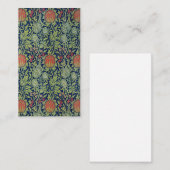 Elmcote, 1900 von William Morris Visitenkarte (Vorne/Hinten)