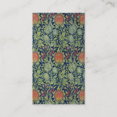 Elmcote, 1900 von William Morris Visitenkarte (Vorderseite)