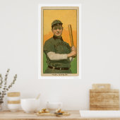 Elmer Flick Baseball Card 1909 Poster (Küche)