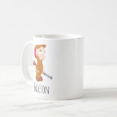ELMER FUDD™ | Ängstliche Pose Kaffeetasse (Vorderseite Links)