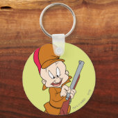 ELMER FUDD™ bereit für die Jagd Schlüsselanhänger (Vorderseite)