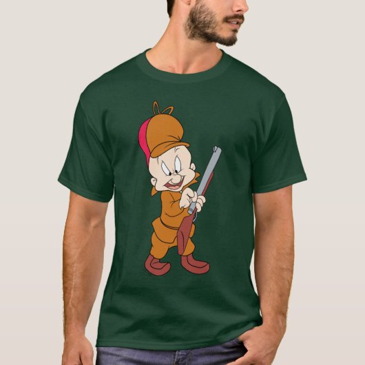 ELMER FUDD™ bereit für die Jagd T-Shirt (Vorderseite)
