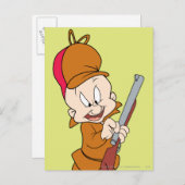 ELMER FUDD™ bereit zur Jagd Postkarte (Vorne/Hinten)