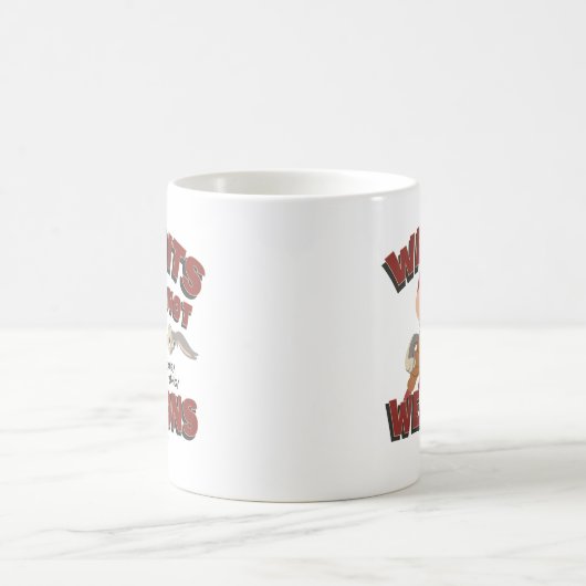 ELMER FUDD™ & BUGS BUNNY™ "Wabbits Not Waffen" Kaffeetasse (Mittel)
