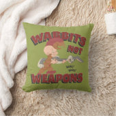 ELMER FUDD™ & BUGS BUNNY™ "Wabbits Not Waffen" Kissen (Decke)
