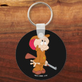 ELMER FUDD™ | Erschrockene Pose Schlüsselanhänger (Vorderseite)