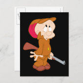 ELMER FUDD™ | Erschütterte Pose Postkarte (Vorne/Hinten)