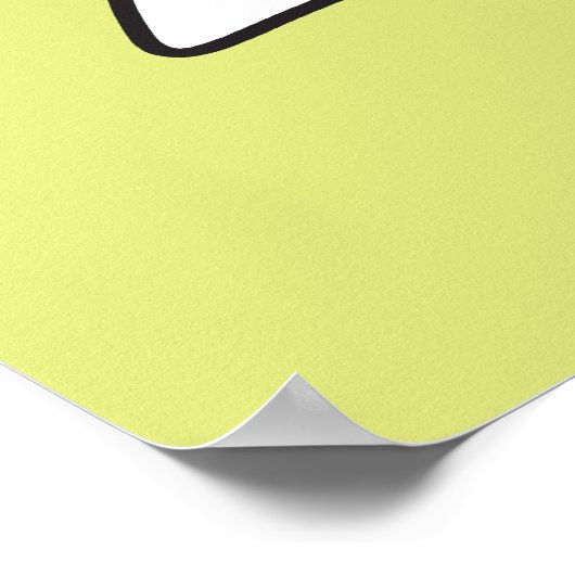 ELMER FUDD™ Head Shot Poster (Ecke)