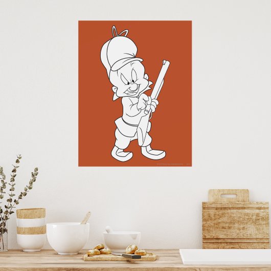 ELMER FUDD™ Jagd Poster (Küche)