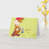 ELMER FUDD™'s Gun Failure Karte (Gelbe Blume)