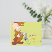 ELMER FUDD™'s Gun Failure Postkarte (Stehend Vorderseite)
