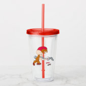 ELMER FUDD™ und BUGS BUNNY™ Acryltrinkbecher (Vorderseite)