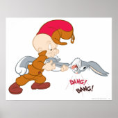 ELMER FUDD™ und BUGS BUNNY™ Poster (Vorne)