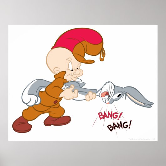 ELMER FUDD™ und BUGS BUNNY™ Poster (Vorne)