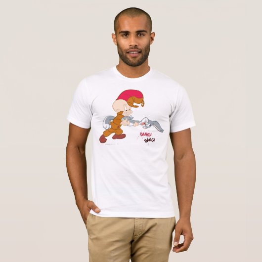 ELMER FUDD™ UND BUGS BUNNY™ T-Shirt (Vorne ganz)