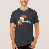 ELMER FUDD™ und BUGS BUNNY™ Tri-Blend Shirt (Vorderseite)