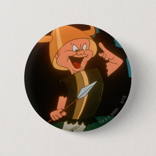 ELMER FUDD™ Viking Button (Vorderseite)