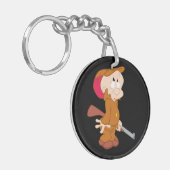 ELMER FUTTERMITTEL™| Abgereicherte Pose Schlüsselanhänger (Vorderseite links)