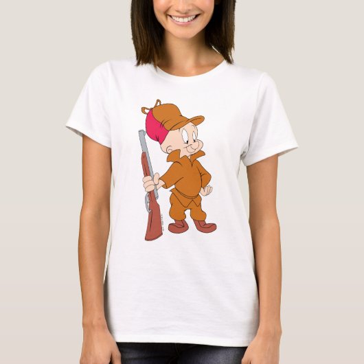 ELMER FUTTERMITTEL™| mit Gun T-Shirt (Vorderseite)