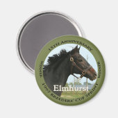 Elmhurst - Sprint-Sieger des "97 Breeders Cup" Magnet (Vorderseite/Rückseite)