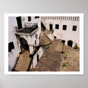 elmina Schloss-Hofplakat Poster