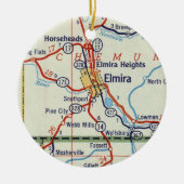 Elmira NY Keramik Ornament (Vorne)