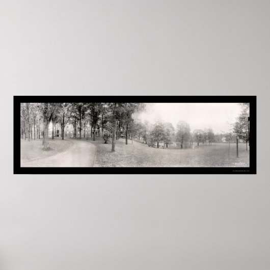 Elmira Uni NY Foto 1909 Poster (Vorne)