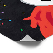 Elmo | 1. Geburtstags-Willkommensschild Poster (Ecke)