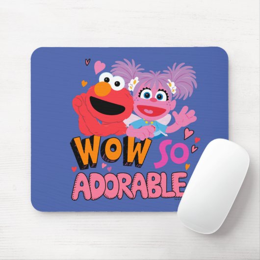 Elmo & Abby | so anmutig Mousepad (Mit Mouse)