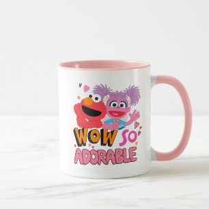 Elmo & Abby Wow so bezaubernd Tasse