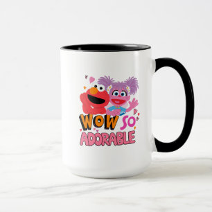 Elmo & Abby Wow so bezaubernd Tasse