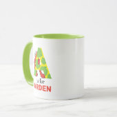 Elmo Alphabet | A Apfel Tasse (Vorderseite Links)