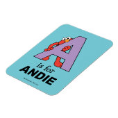 Elmo Alphabet | A LILA Magnet (Linke Seite)
