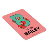 Elmo Alphabet | B AQUAMARIN Magnet (Rechte Seite)