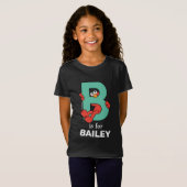 Elmo Alphabet | B AQUAMARIN T-Shirt (Vorne ganz)