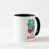 Elmo Alphabet | B AQUAMARIN Tasse (VorderseiteRechts)