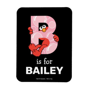 Elmo Alphabet   B Blasen Magnet