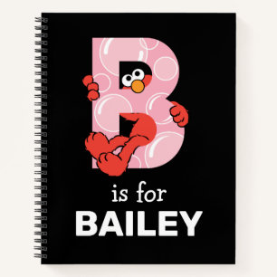 Elmo Alphabet B Blasen Notizblock