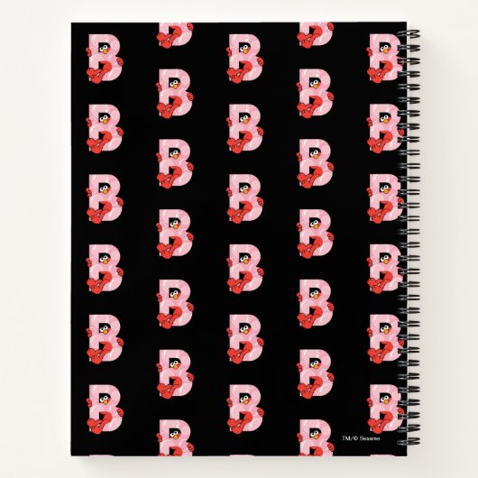Elmo Alphabet | B Blasen Notizblock (Rückseite)