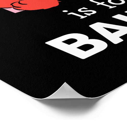 Elmo Alphabet | B Blasen Poster (Ecke)