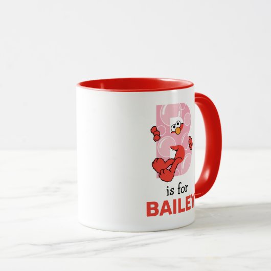Elmo Alphabet | B Blasen Tasse (VorderseiteRechts)