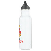 Elmo Alphabet | C Orange Edelstahlflasche (Rechts)