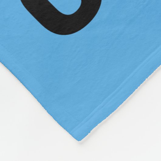 Elmo Alphabet | C Orange Fleecedecke (Ecke)