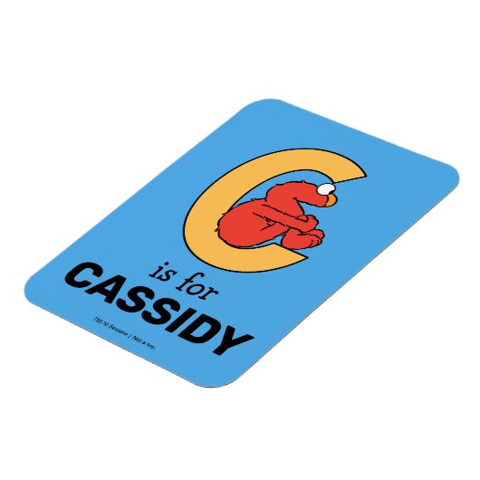 Elmo Alphabet | C Orange Magnet (Linke Seite)